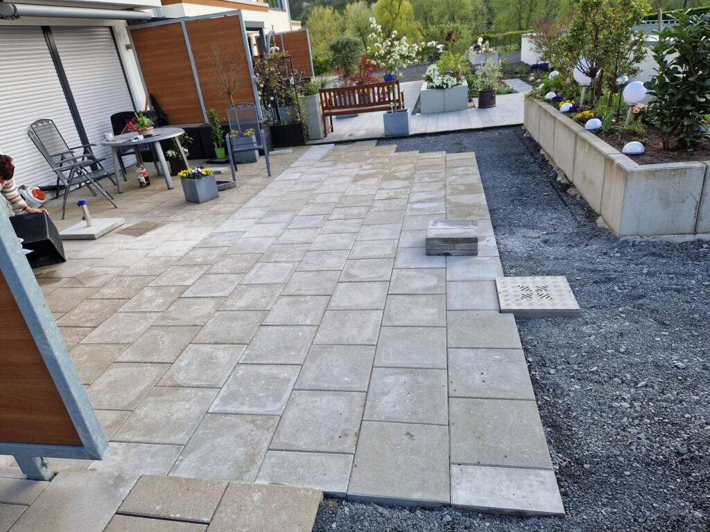 Terrassen aus Pflastersteinen Wuppertal