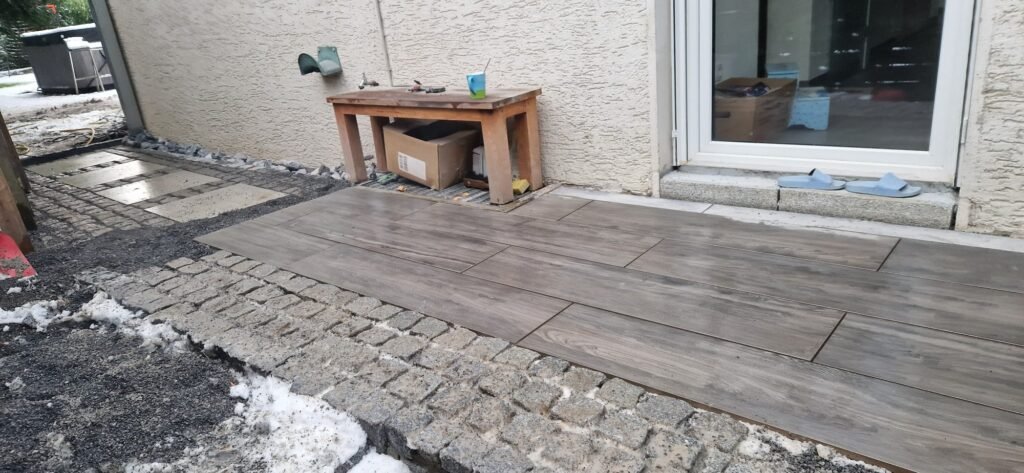 Terrasse Eingang Wuppertal