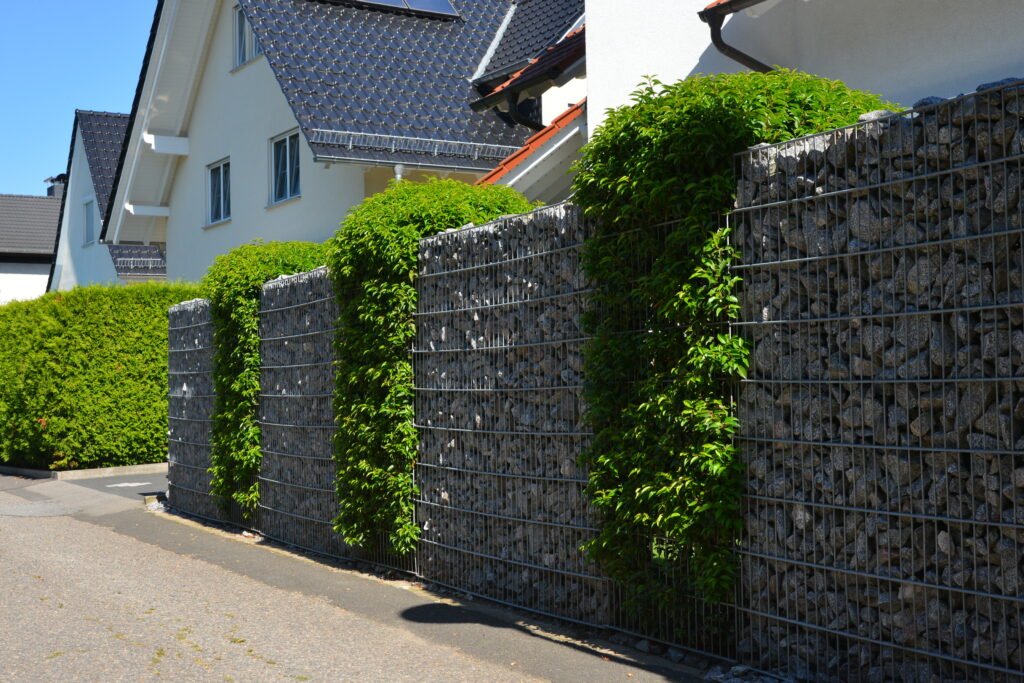 Gabionen Steinsäulen Wuppertal