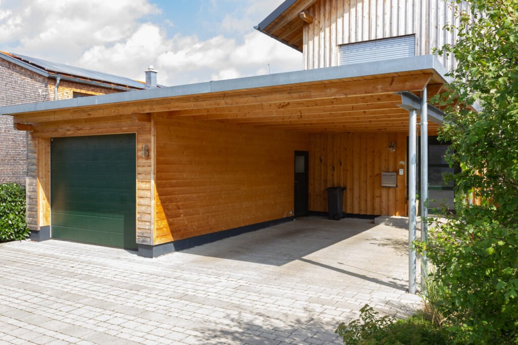 Holz Carport bauen in Iserlohn